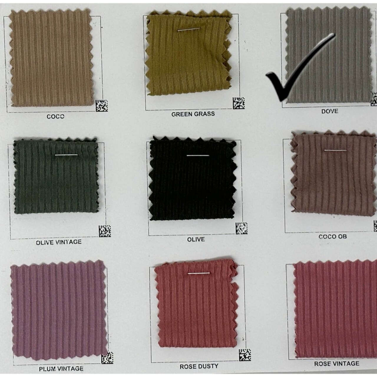 1 Yard 4x2 Yummy Brushed Rib Knit Solid Fabric for Tops, Loungewear, Dresses 58–60 Inches Wide